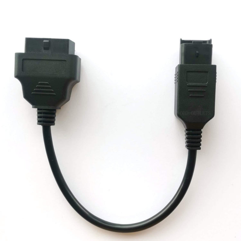 Motorbike OBD 4 Pin Diagnostic Adapter, Multistrada Motorcycle OBDII DDA Can-Bus Connector