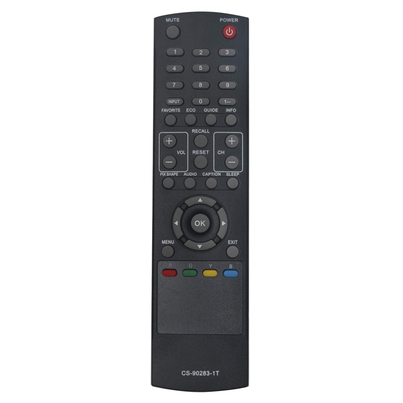 AIDITIYMI CS-90283-1T Replace Remote fo Sanyo TV DP19648 DP24E14 DP26647 DP32242 DP37649 DP39D14 DP40142 DP46848 DP50E44 DP52848 DP55441 DP55D44 DP58D34 DP65E34 FVD3924 FVF5044 HT27546 HT27547 HT32546
