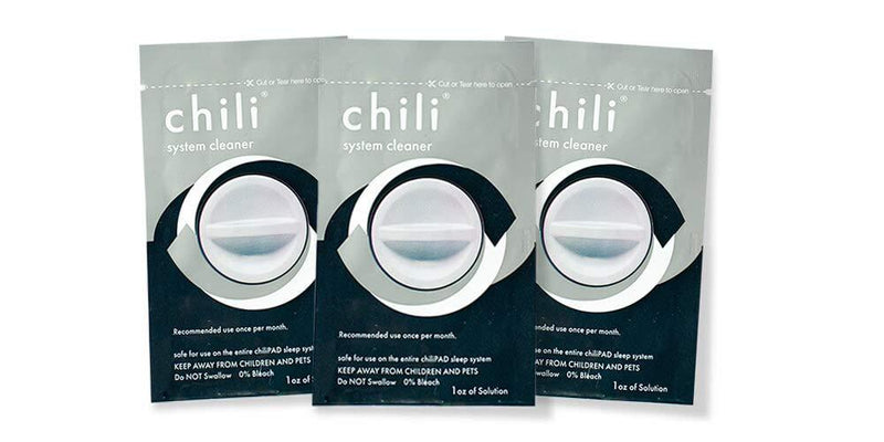 ChiliSleep Sleep System Cleaner – For Regular Maintenance and Deep Cleaning of the chiliPAD and OOLER Systems – 1 Ounce of Cleaning Solution (3 Pack) 1 Ounce (Pack of 3)