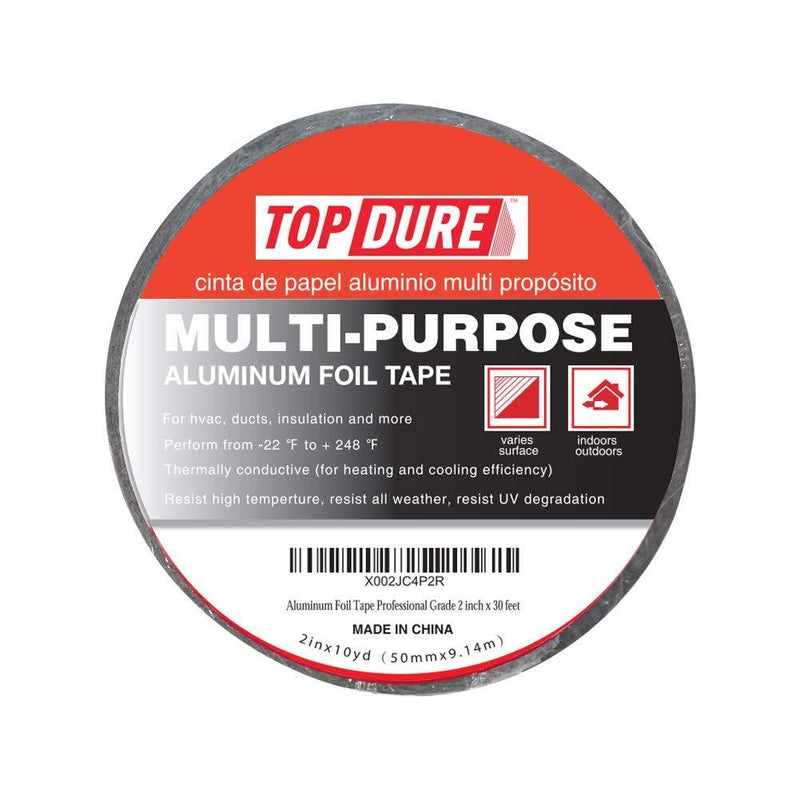 Aluminum Foil Tape Professional Grade 2 inch x 30 feet