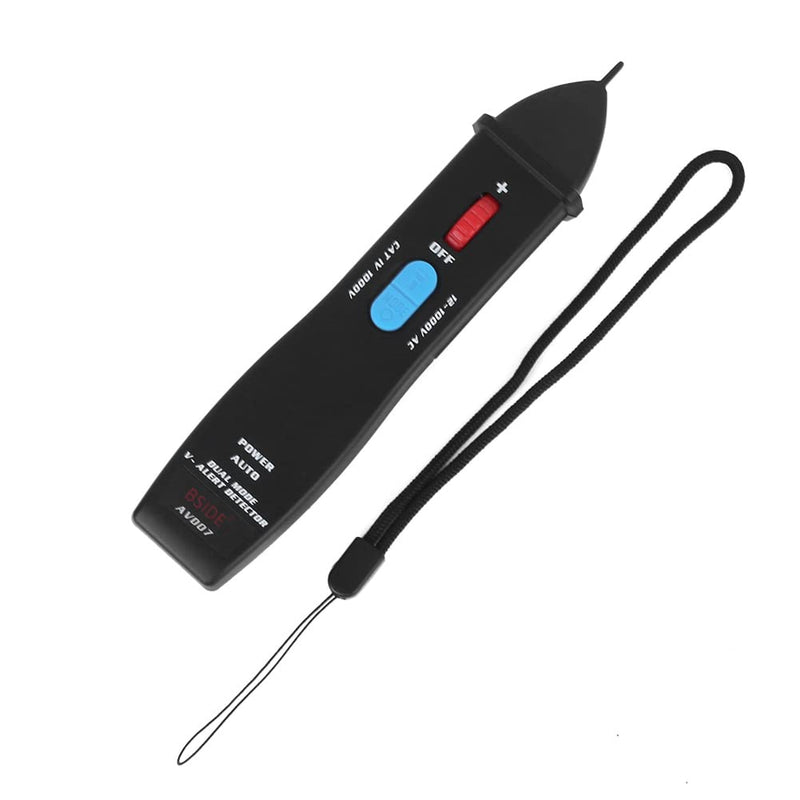Voltage Tester Pen Intelligent Dual Mode Test Pen Non-Contact Voltage Tester with LED Flashlight Buzzer Alarm