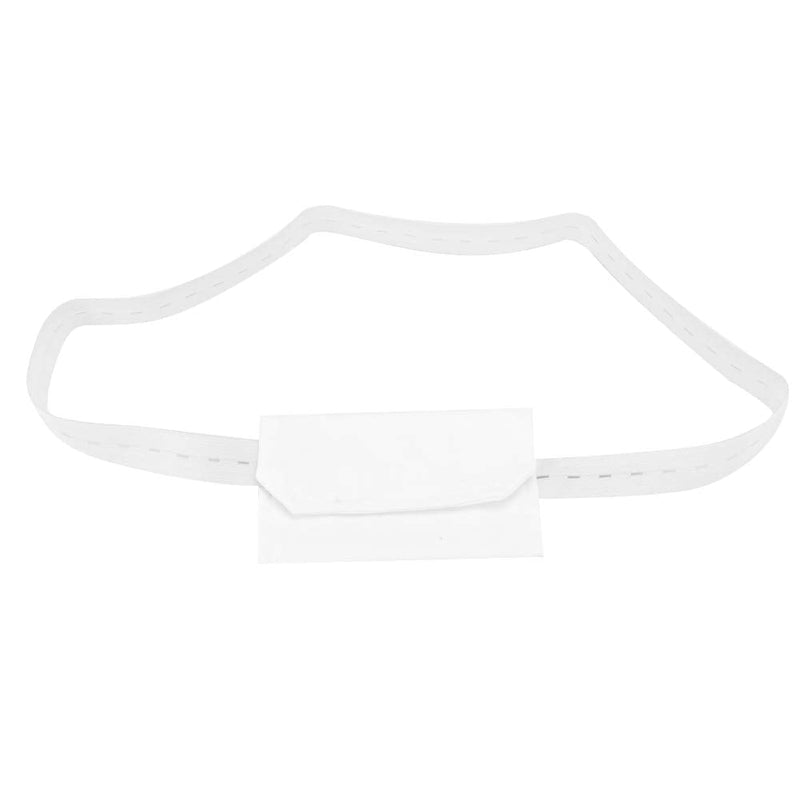 Peritoneal Dialysis Belt, Adjustable Peritoneal Tube Protection With Adjustable Button Dialysis Catheter Fastener(Bianco) Bianco