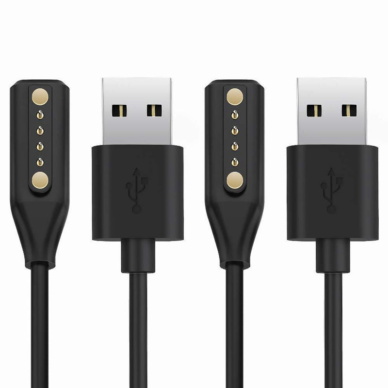 TUSITA [2-Pack] Charger Compatible with Bose Frames Alto S/M M/L, Bose Frames Rondo, Bose Frames Soprano, Bose Frames Tenor - USB Magnetic Charging Cable 3.3ft 100cm - Audio Sunglasses Accessories