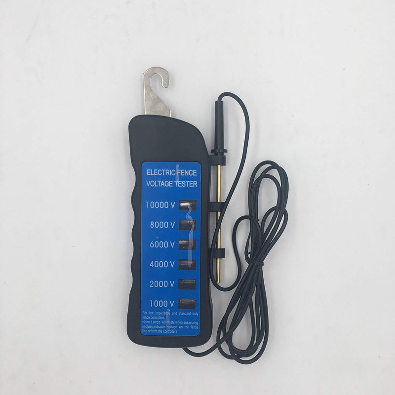 Electric 6 Neon Light Voltmeter 10KV Farm Fence Tester