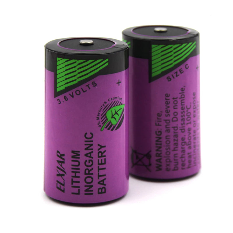 (2-Pack) 3.6V TL-5920 Replacement Lithium Battery for Tadiran iXtra Series C (TL-2200) - Class 9 Hazmat, TL-5920/S Non-Rechargeable Battery, (ER26500 / LS26500)