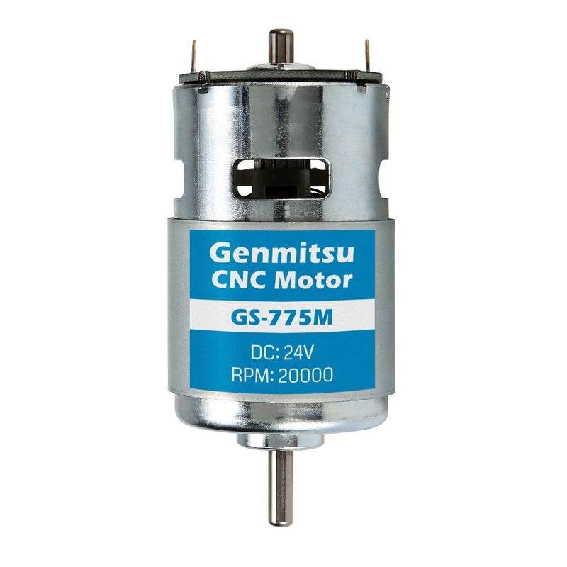 Genmitsu GS-775M Micro DC 24V 20000RPM 775 Motor, Double Ball Bearing, High Power, Noise Suppression, DC Motor Driver for Electrical Tools DIY