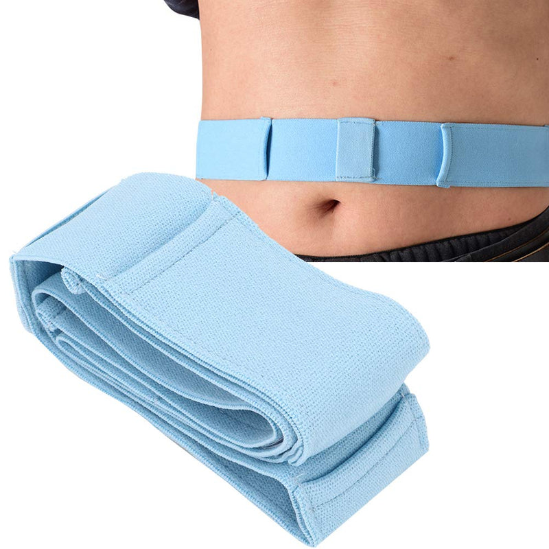 Peritoneal Dialysis Conduit Belt, Adjustable Breathable Abdominal Back Support, Catheter Fixation Device Abdominal Dialysis Belt Drainage Tube Belt Support and Stabilization for Patients (L) L