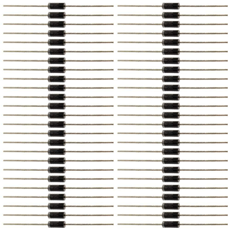 Bridgold 50pcs 1N5349B 1N5349 Power zener diode 5W 12V Volt Axial Diodes