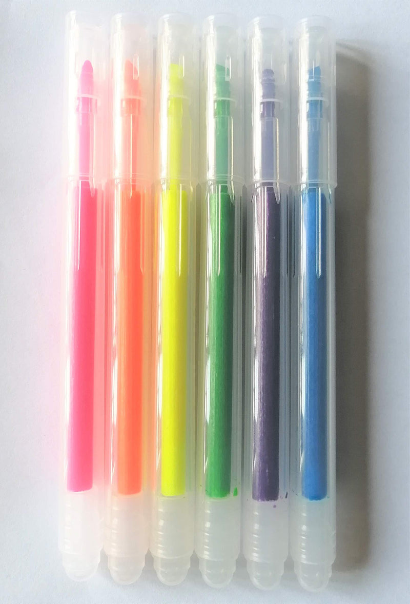 Highlighters 6 colors, 6 pack