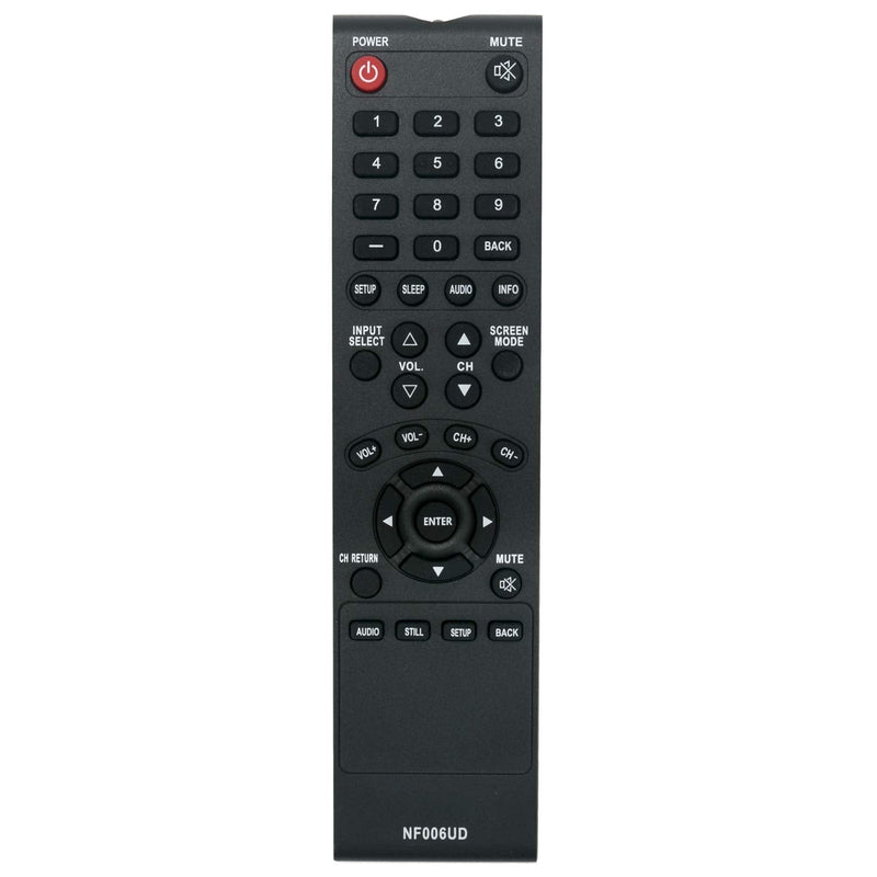 NF006UD Replaced Remote Control Work for Emerson TV LC320EM8 EWL3706 AEWL3706