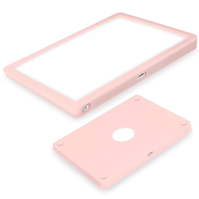 Silicone case for Magic Trackpad 2 Silicon case for Apple Wireless Touchpad Apple Trackpad Protective Cover，Anti-dust and Anti-Scratch Washable Wear-Resistant Silicone Skin (Pink) pink