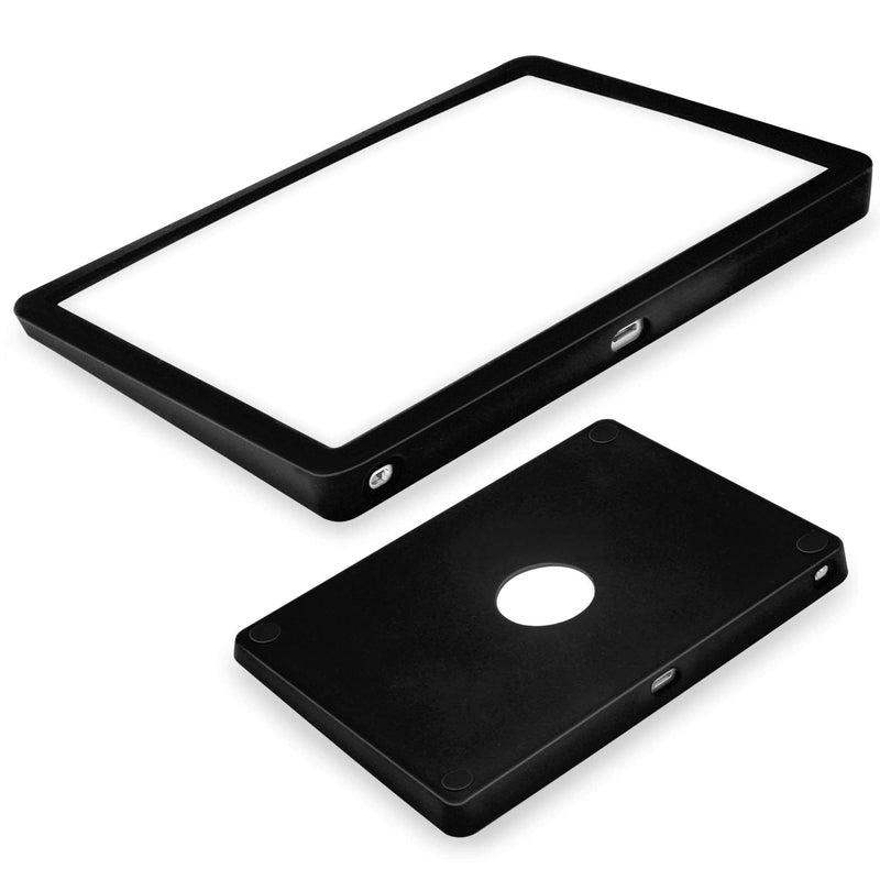 Silicone case for Magic Trackpad 2 Silicon case for Apple Wireless Touchpad Apple Trackpad Protective Cover，Anti-dust and Anti-Scratch Washable Wear-Resistant Silicone Skin (Black) bladk