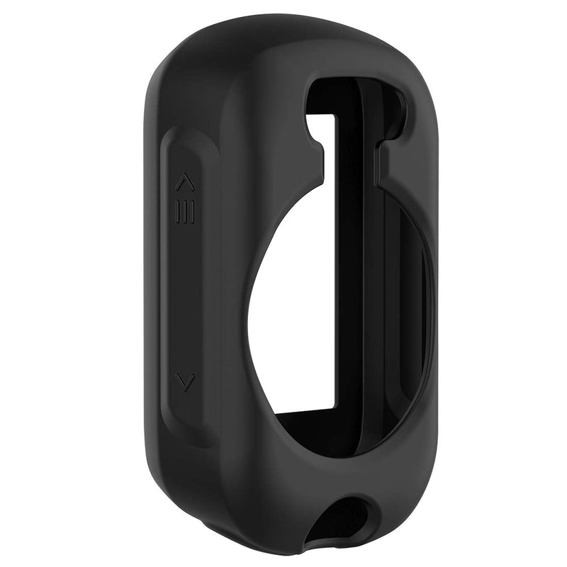for Garmin Edge 130 Plus Protective Case Cover, LOKEKE Silicone Protective Case Cover Shell Skin for Garmin Edge 130/130 Plus(Silicone Black)