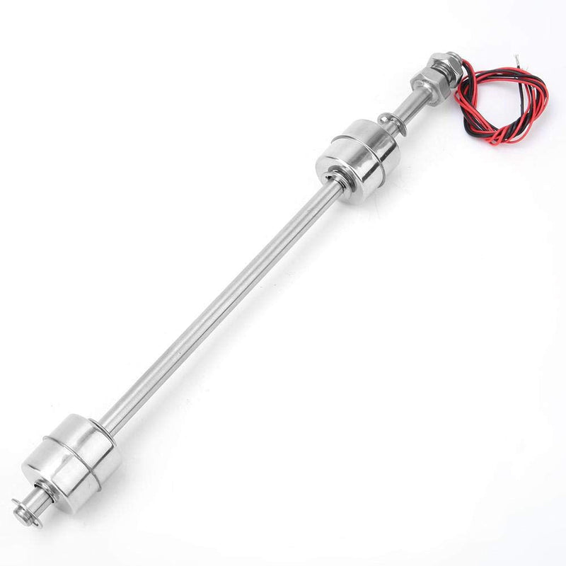 Float Switch Water Level Sensor, Stainless Steel Double Ball Fish Tank Liquid Float Switch Water Level Controller for Water Tank, Pool, Sink, Fish Tank, etc(4 Size)(250mm)
