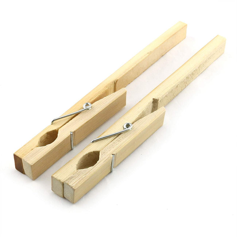 PZRT 2pcs 7 Inch Wooden Test Tube Clips Glass Test Tube Clamps Laboratory Biological Chemical Experiment Clamp Tools