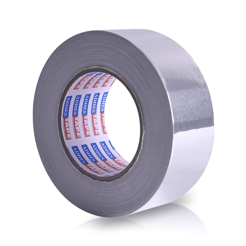 ADHES Foil Tape Aluminum Tape Heat Resistant Tape Insulation Tape 2inch (Width) x70yard(Length）