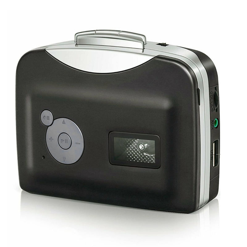 Cassette Player, Portable from Tapes to MP3 Converter Audio Music Player Capture Cassette Recorder USB Cassette Digital Tape MP3 with Headphones