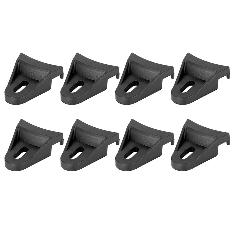X AUTOHAUX 8pcs Black Car Subwoofer Speak Grill Clips Clamps Install Bay Fit for 4" 6" 8" 10" 12" 15"