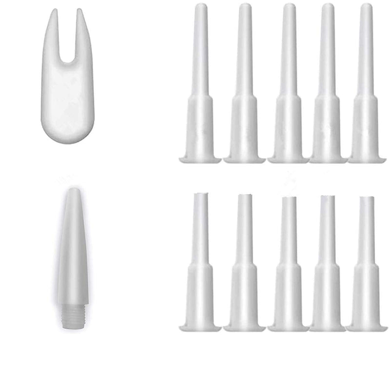 Miamay 12 Pieces Exercise Yoga Ball Plug Pin Replacement Kit Sport Ball Jump Ball Air Stopper Plug Pin Adapter Kit