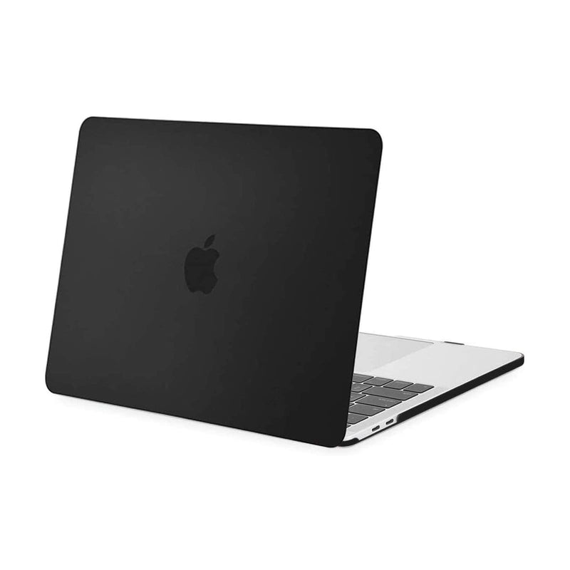 MOSISO Compatible with MacBook Pro 13 inch Case 2020-2016 Release A2338 M1 A2289 A2251 A2159 A1989 A1706 A1708 with/Without Touch Bar, Protective Plastic Hard Shell Case Cover, Matte Black