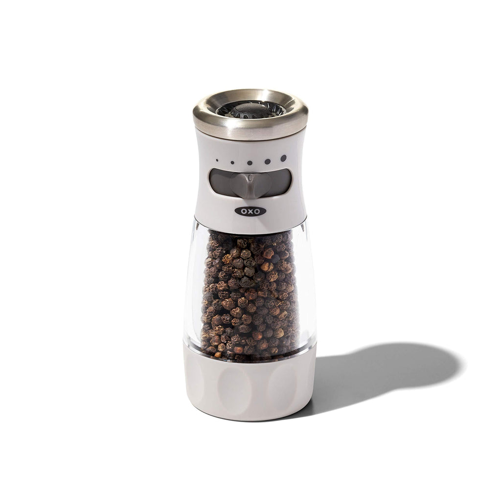 OXO Good Grips Contoured Mess-Free Pepper Grinder Gray