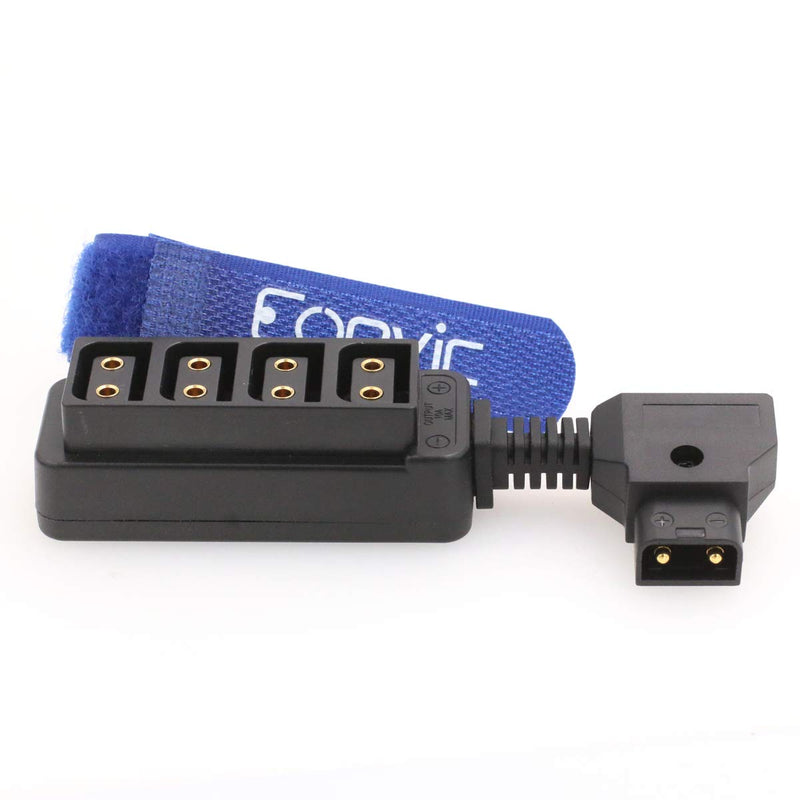 Eonvic Ultrashort 4ports Dtap Splitter P-tap Hub Adapter Cable for Photography Power Ultrashort Splitter Cable
