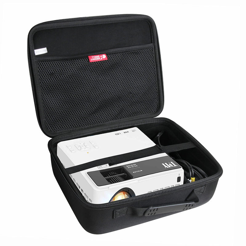 Hermitshell Hard Travel Case for TMY Projector 6500 Lumen Video Projector (Case for Projector + Tripod)