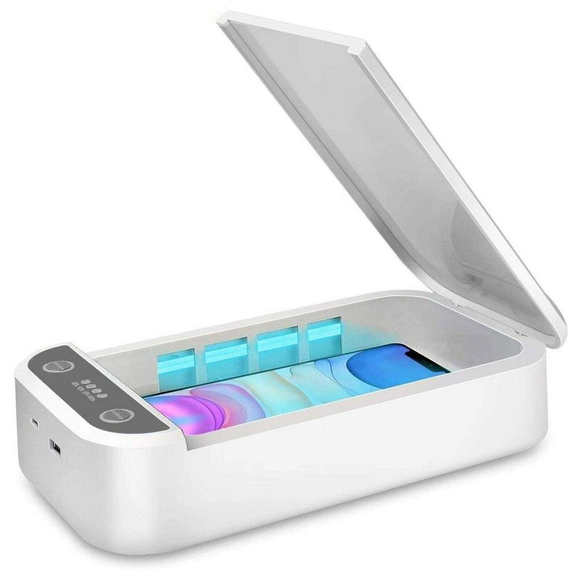 UV Light Sanitizer - Cell Phone Sanitizer Sterilizer Cleaner Box for Smartphone iPhone