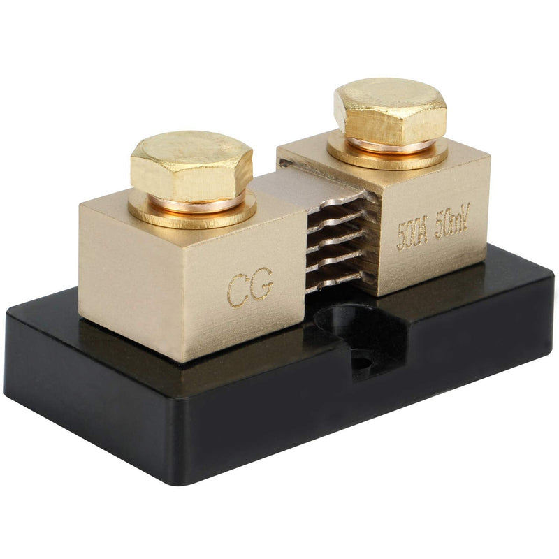 CG 500A 50mV Ampere Electrical Digital DC Current Shunt Resistor for amp Panel Ammeter Current Measurement Tester Gauge