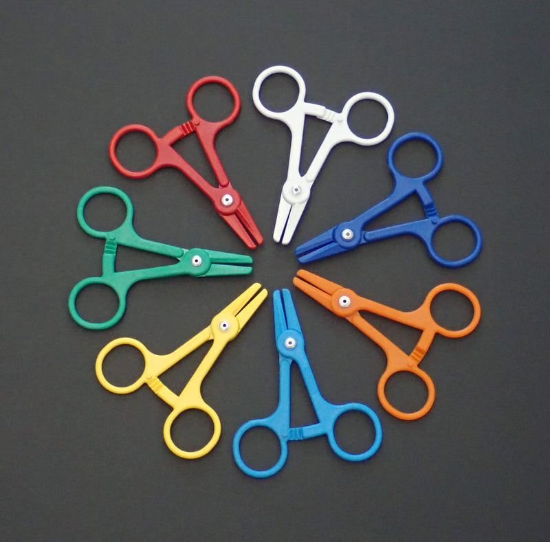 Economy Tube Occluding Forceps (Green) Green
