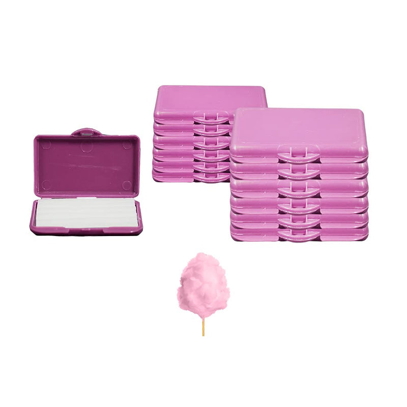Carmel Orthodontic Wax in a Cotton Candy Scented Box, Pack of 12, Relief Wax for Braces, Dental Appliances, Damaged Teeth, Dental Patient Wax