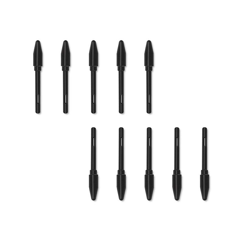 HUION 10 Pack Replacement Nibs PN04 for Drawing Tablet PW100 Stylus, Suitable for H610 ProV2/H640P/H950P/H1060P/HS610/H1161/H320M/HS64