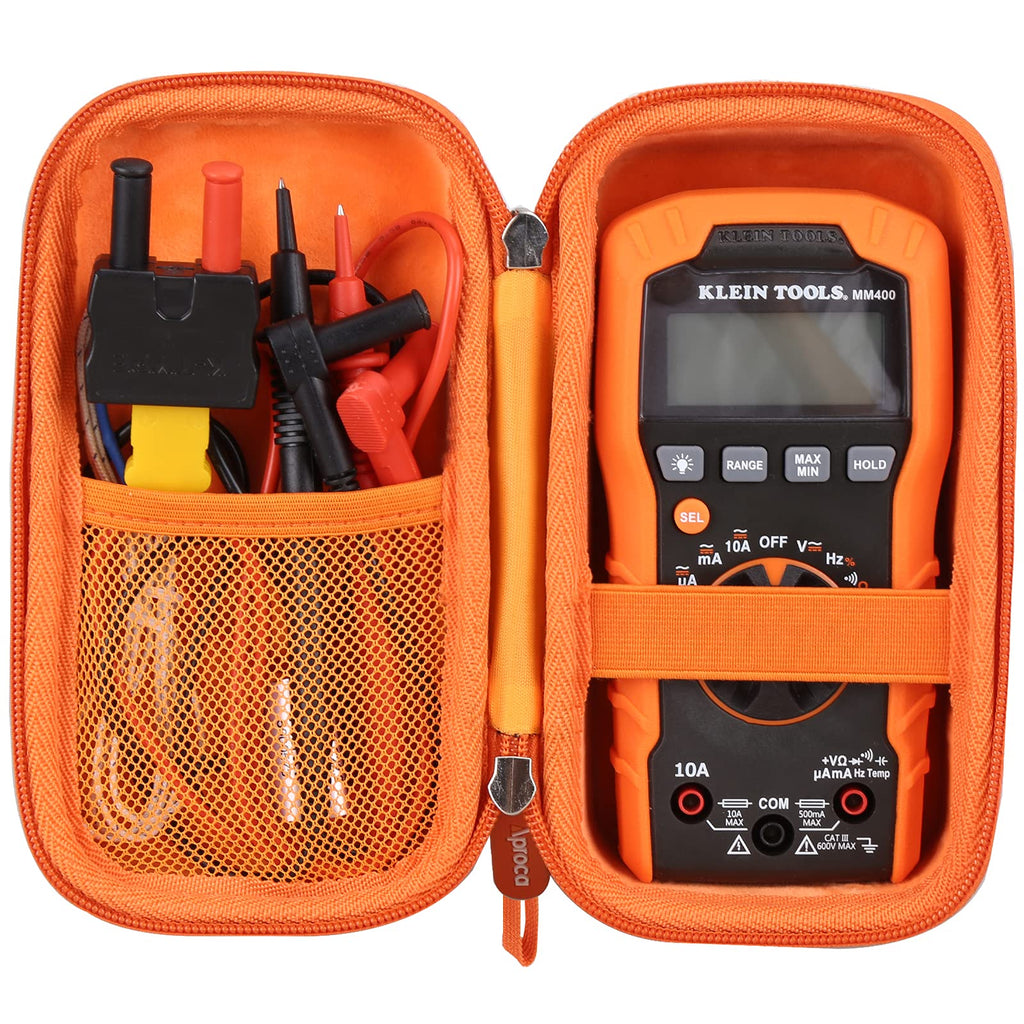 Aproca Hard Carrying Storage Case, for Klein Tools MM400 / MM300 Multimeter