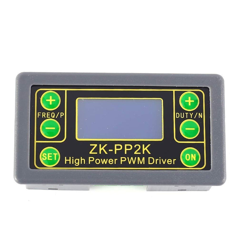 Function Signal Generator, ZK-PP2K Pulse Frequency Generator 8A Driver Module LCD Pulse Frequency Cycle Module 1Hz-150KHz Motor Controller LCD Display