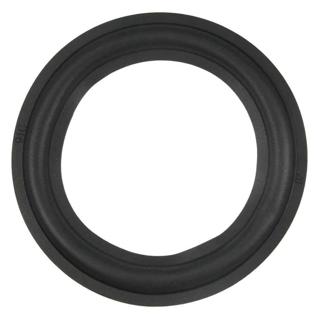 Fielect 4 Inch Speaker Rubber Edge Surround Rings Replacement Parts for Speaker Repair or DIY 1pcs