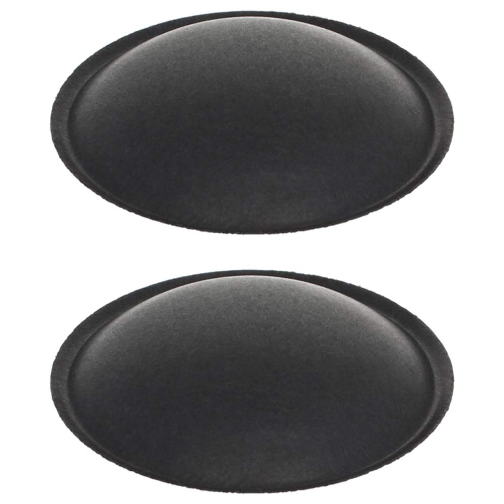 Fielect 2pcs Speaker Dust Cap 55mm/2.17inches Diameter Subwoofer Paper Dome Coil Cover Caps 55mm 2pcs