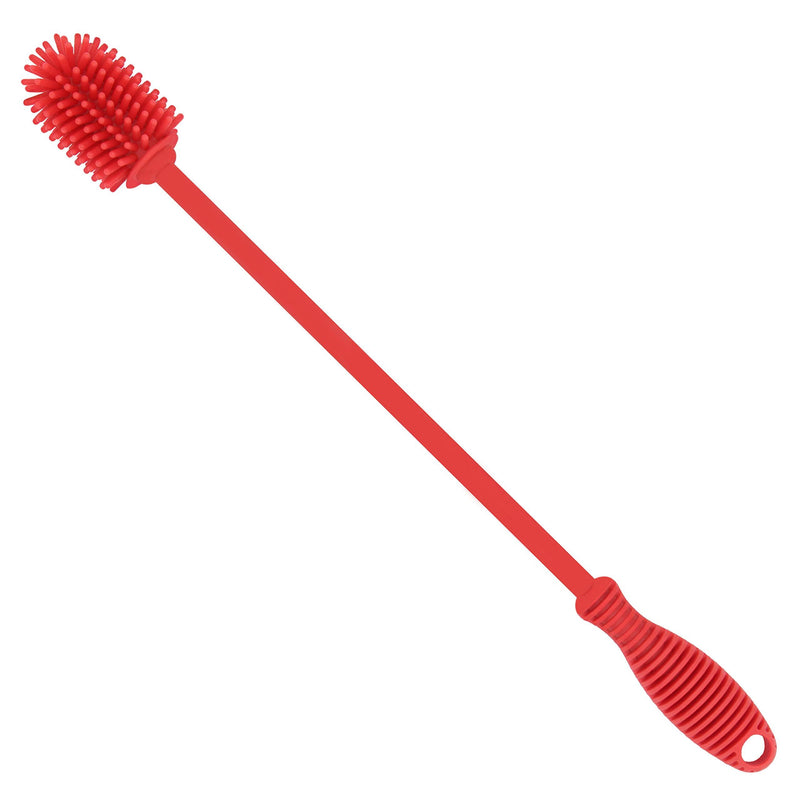 Kitchiny Silicone Bottle Brush | One Brush | 12.5â€ Water Bottle Brush for Your Hydro Flask, Vacuum Sports Bottle, Vase and Glassware | Water Bottle Cleaner Brush for Narrow Neck Containers