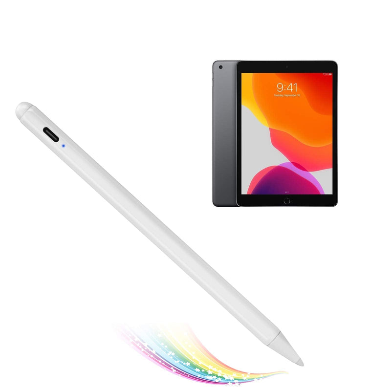 iPad Pen for Apple Pencil 2nd Generation,1.5mm Fine Tip Active Stylus Pen Compatible with Apple 2018-2021 iPad Pro(11/12.9 inch),iPad Air 4th/3rd,iPad 8/7/6th Gen for Precise Writing/Drawing,White