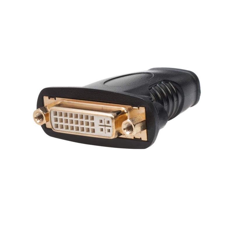 Cables Direct Online 2 Pack HDMI Female to DVI D Female Single Link Adapter Connector PC Laptop Video (HDMI Female to DVI D Single Link Female) HDMI Female to DVI D Single Link Female