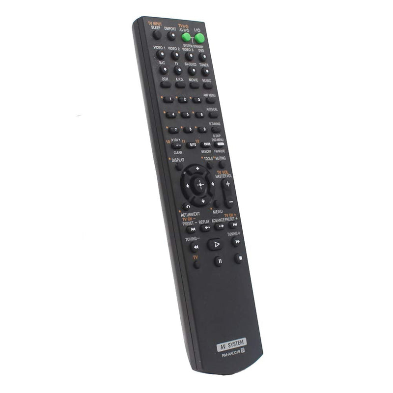 RM-AAU019 Remote Control Replaced for Sony RM-AAU017 HTD-DW685 STRDG510 STR-K1600 Home Theater Audio/Video Receiver AV System