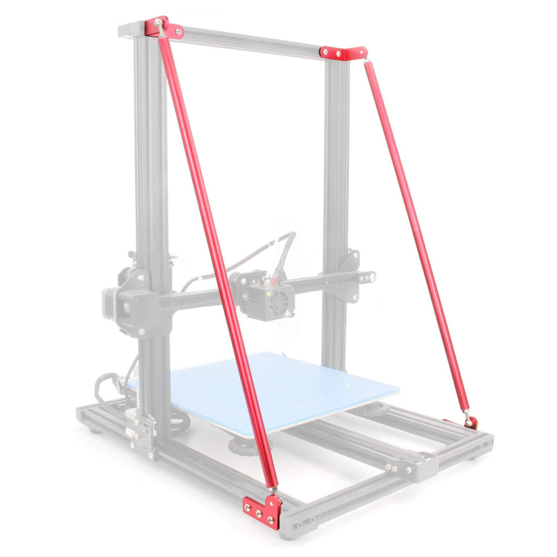Befenybay Upgrade Supporting Rod Set for Creality 3D Printer CR-10 300 (300x300x400 mm) 300x300x400mm