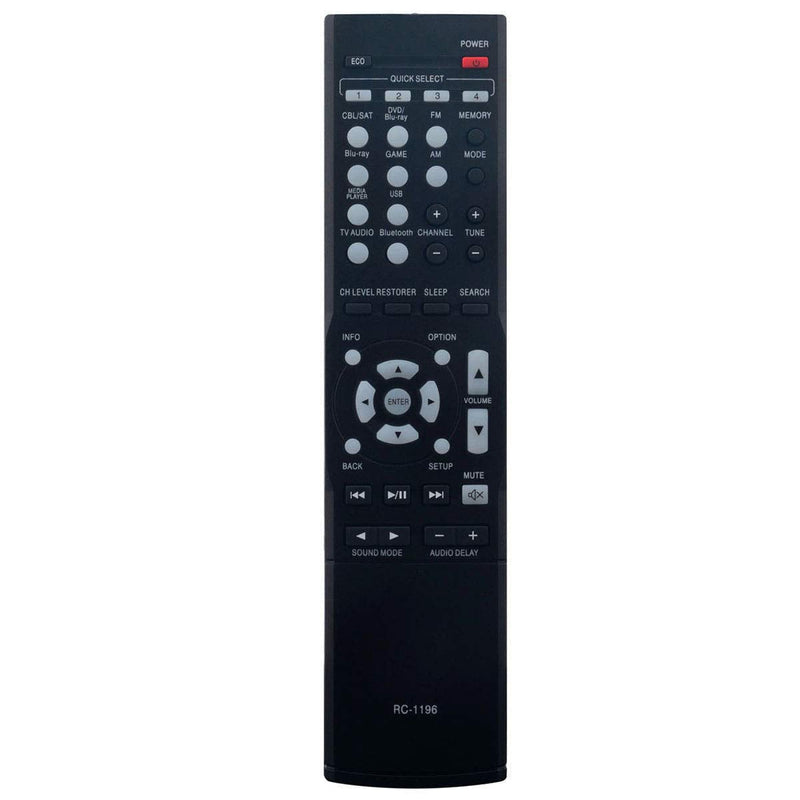 RC-1196 Replacement Remote Control Applicable for Denon AV Receiver AVR-S500BT AVR-S510BT AVR-X520BT AVR-X510BT