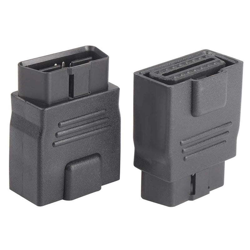 OLLGEN Mini Size OBD2 OBDII Full 16 Pin Male to Female Adapter Diagnostic Extender OBD Port Extension Connector Converter for Car Repair Shop or Testing Institution