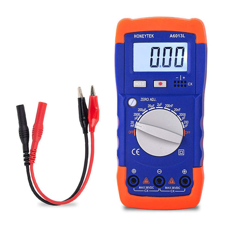 Honeytek A6013L Capacitance Meter Capacitor Electronic Measuring Capacitance Tester