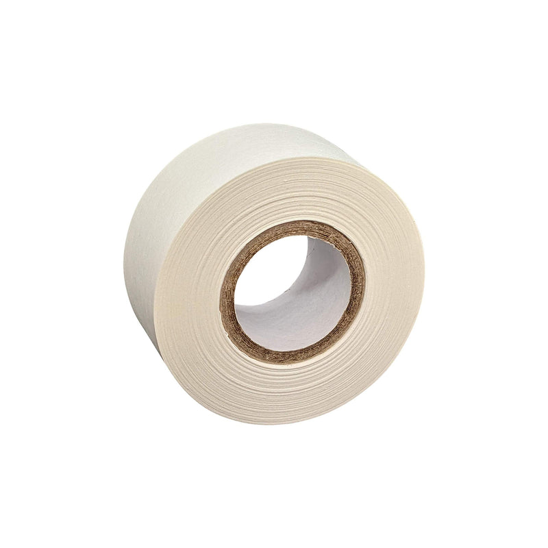 USA Made White Lab Labeling Tape Clean Remove, 500" Length x 1" Width, 1 Inch Core for Color Coding and Marking [1 Roll]