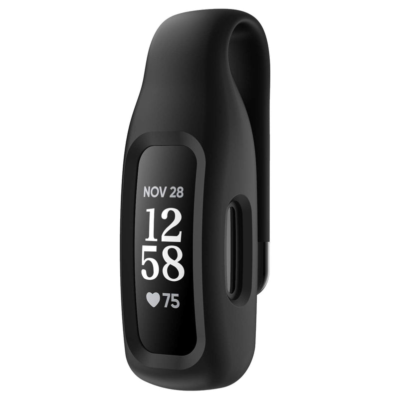EEweca Clip Case Accessory for Fitbit Inspire 2, Black (not for Inspire, Inspire hr, ace 2)