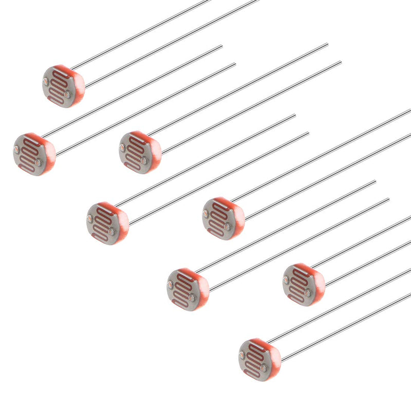 uxcell 70pcs Photoresistor LDR Light-Dependent Resistor GL5506 5516 5528 5537 5539 5549 MG45