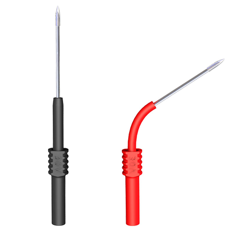 Goupchn Back Probe Pins 2PCS Flexible Bendable Test Probes for Wire Piercing Automotive Car Repairing Electrical Testing