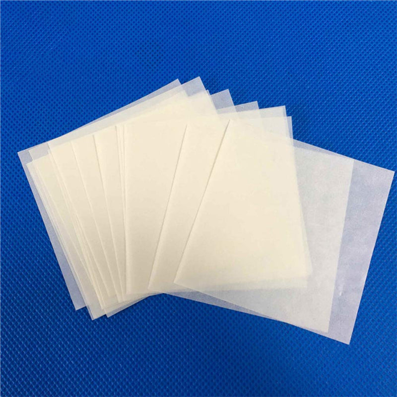 Rebrisbol Weighing Paper 500 Sheet, 4 x 4 Inches Laboratory Sample Weighing Paper, Pack of 500, Non-Stick Non-Absorbing, High-Gloss for Scale Measurement Samples Transfer 4 x 4 Inch -500pcs
