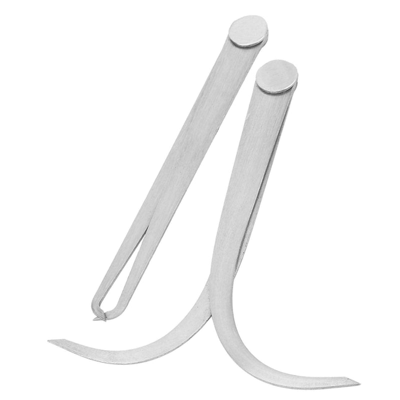 2pcs Calipers Machinist Solid Outside Inside 6 Inch Joint Calipers Set Firm Joint Calipers Measuring Tool for OD & ID Measuring